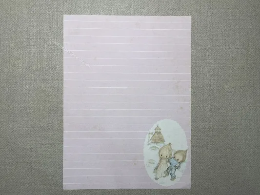 Papel de carta antigo - Coleção Betsey Clark - 29 - Com avaria