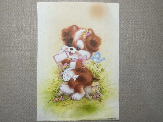 Papel de carta médio Artesanal - 18051