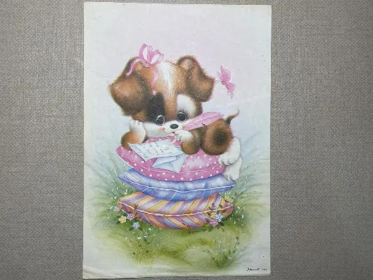 Papel de carta médio Artesanal - 18029