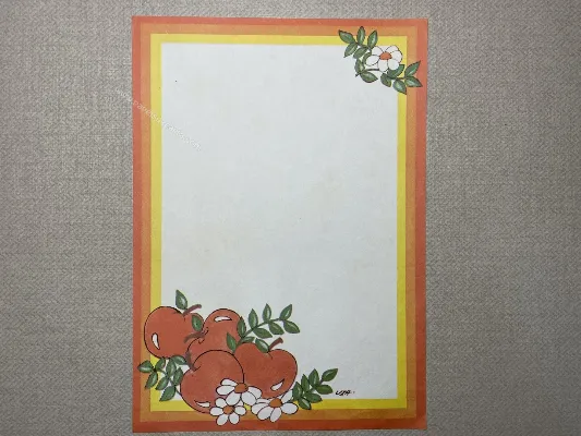 Papel de carta Paisagens - 422
