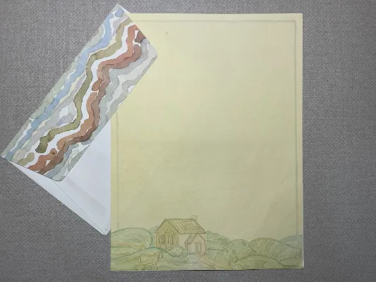 Papel de carta Paisagens - 427