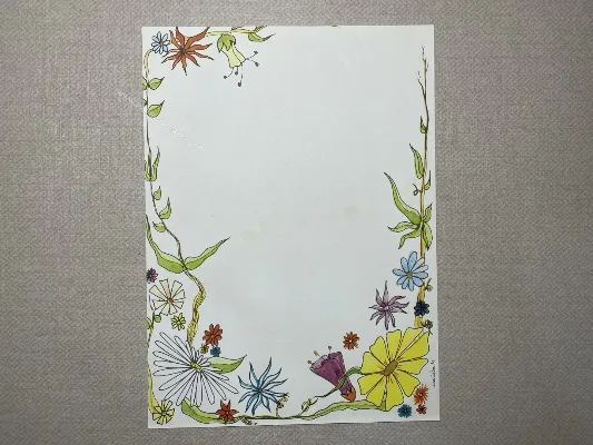 Papel de carta Paisagens - 436