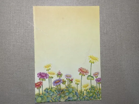 Papel de carta Paisagens - 437