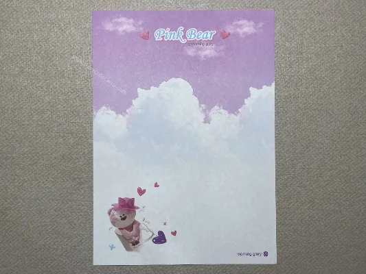 Papel de carta - Coleção Morning Glory - 34