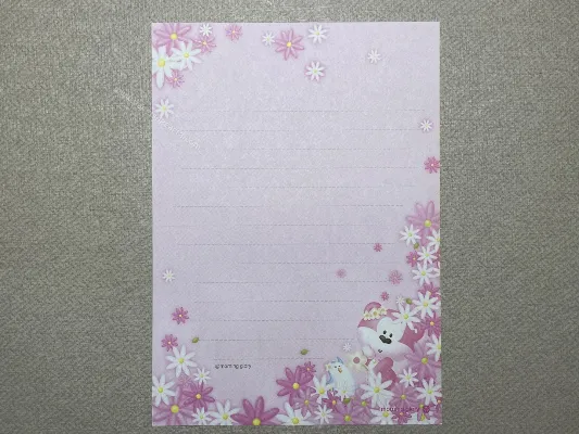 Papel de carta - Coleção Morning Glory - 35