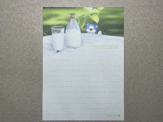 Papel de carta - Coleção Morning Glory - 40