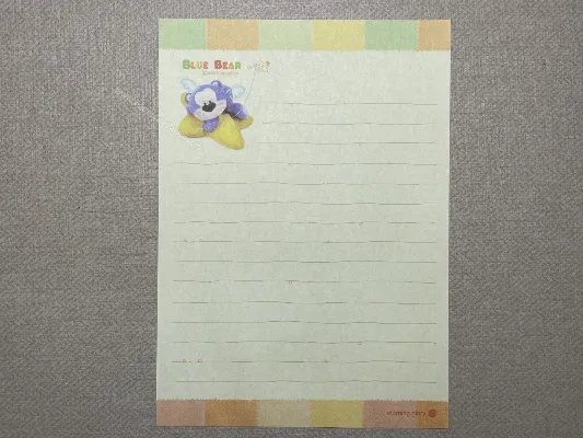 Papel de carta - Coleção Morning Glory - 44