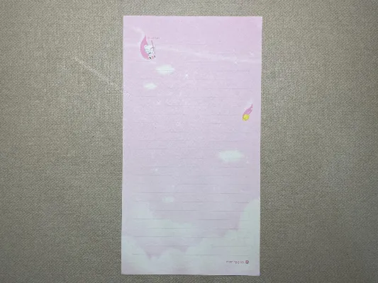 Papel de carta - Coleção Morning Glory - 55