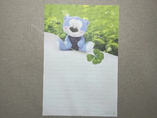 Papel de carta - Coleção Morning Glory - 65