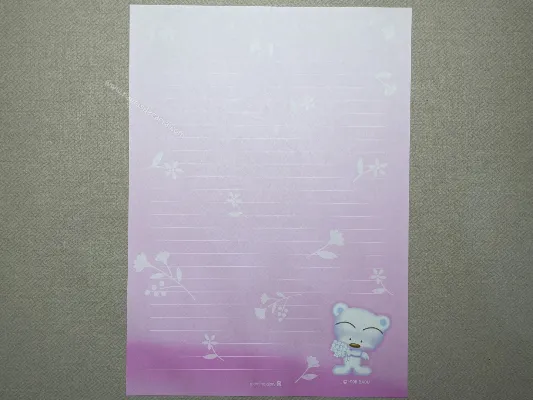 Papel de carta - Coleção Morning Glory - 70