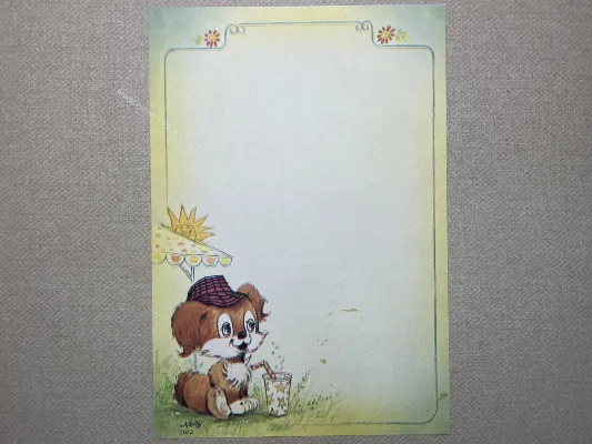 Papel de carta médio Nelly - 2023