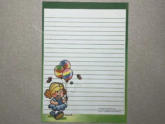 Papel de carta antigo - Ferreth - 189