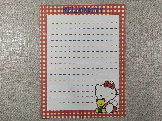 Papel de carta da Hello Kitty 663