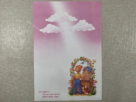 Papel de carta antigo - Coleção BL  - 102