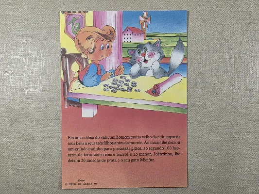 Papel de carta Cartiuge - O Gato de Botas - 02