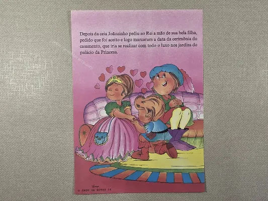 Papel de carta Cartiuge - O Gato de Botas - 16