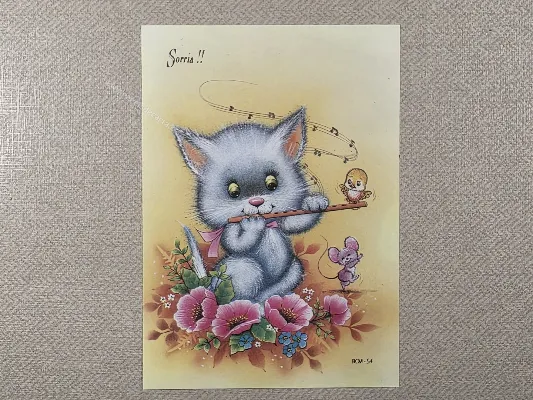 Mini papel de carta Sorria-  BCM-54