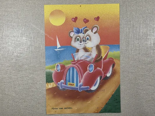 Papel de carta antigo - Coleção BL  - 167