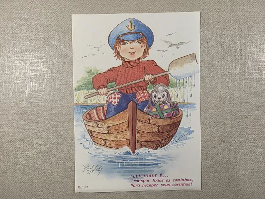 Papel de carta antigo - Coleção BL  - 190