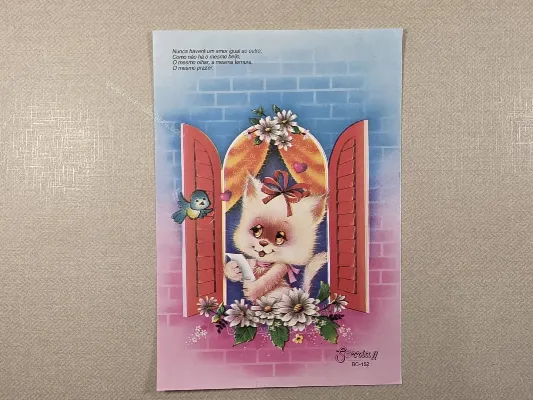 Papel de carta médio Sorria - 152