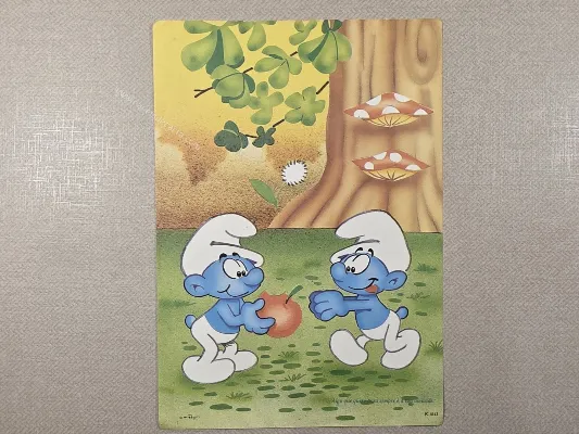 Papel de carta- Coleção PC - Smurfs - 0513