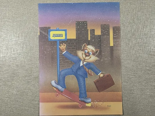 Papel de carta antigo - Bichinhos - 4019