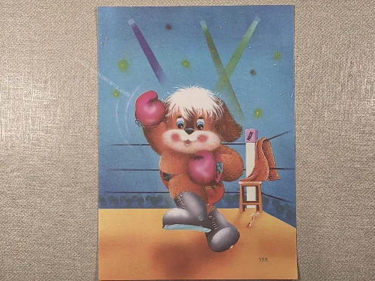 Papel de carta antigo - Bichinhos - 4027