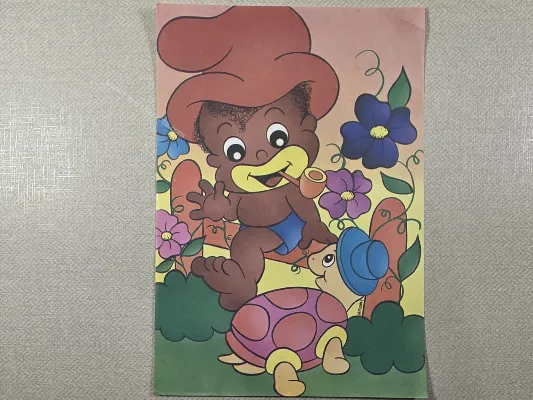Papel de carta antigo - Bichinhos - 4033