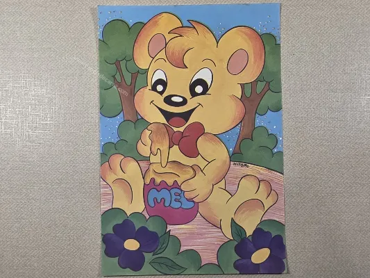 Papel de carta antigo - Bichinhos - 4038
