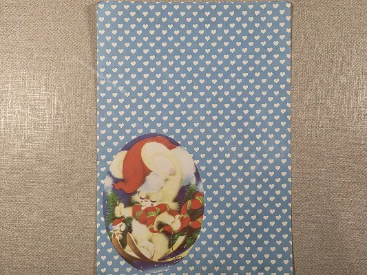 Papel de carta antigo - Bichinhos - 4042