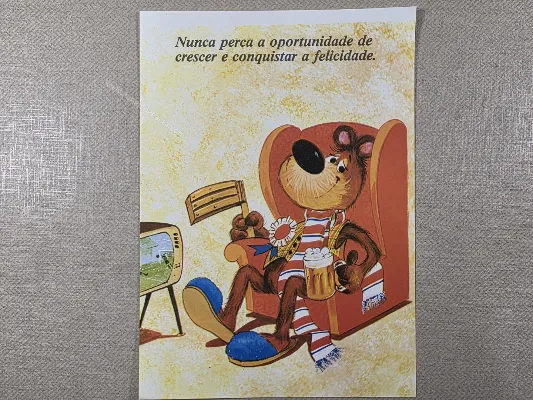 Papel de carta antigo - Bichinhos - 4064