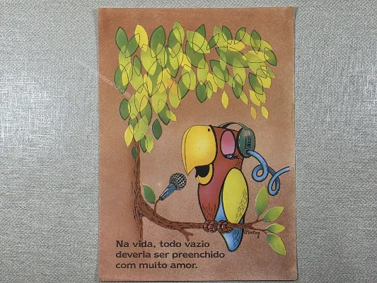 Papel de carta antigo - Bichinhos - 4068