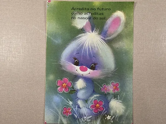 Papel de carta antigo - Bichinhos - 4069