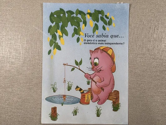 Papel de carta antigo - Bichinhos - 4075