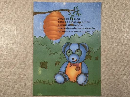 Papel de carta antigo - Bichinhos - 4076