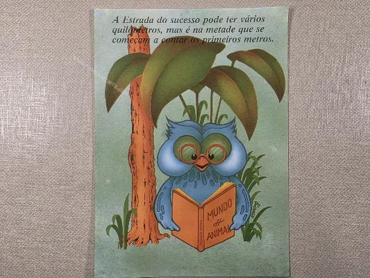 Papel de carta antigo - Bichinhos - 4077