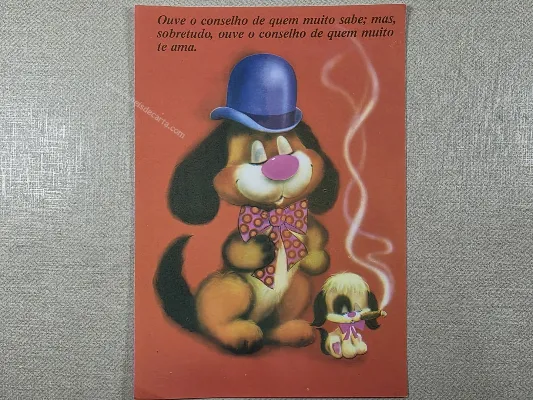 Papel de carta antigo - Bichinhos - 4083