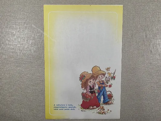 Papel de carta antigo - Coleção Felipe - 219