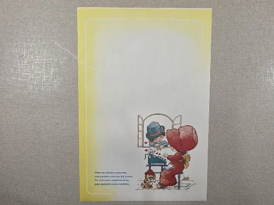 Papel de carta antigo - Coleção Felipe - 227