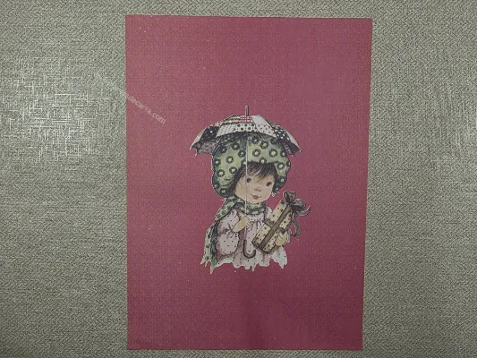 Papel de carta Menininhas - 2410