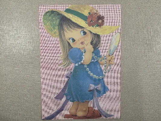 Papel de carta Menininhas - 2418