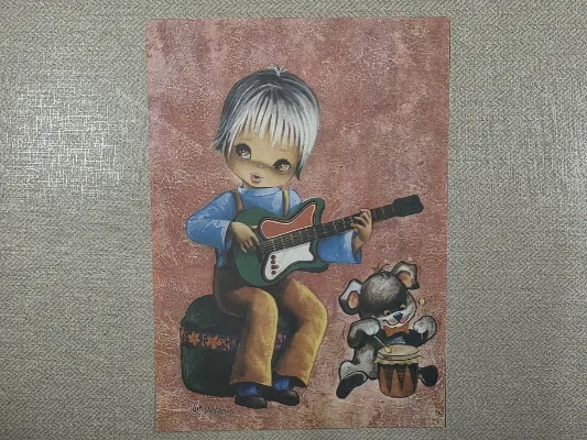 Papel de carta Menininhas - 2425