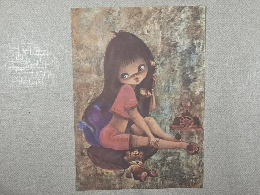 Papel de carta Menininhas - 2426