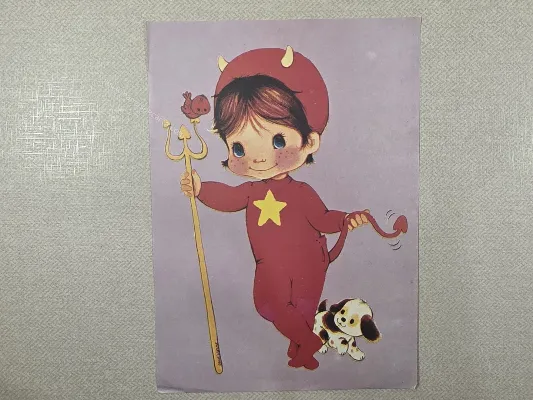 Papel de carta antigo - Bichinhos - 4103