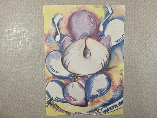 Papel de carta antigo - Coleção Jussara Leite - 238