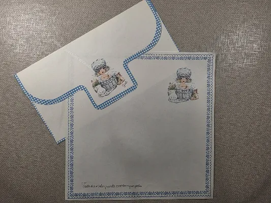 Papel de carta - Coleção GISELE - 08