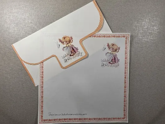Papel de carta - Coleção GISELE - 09