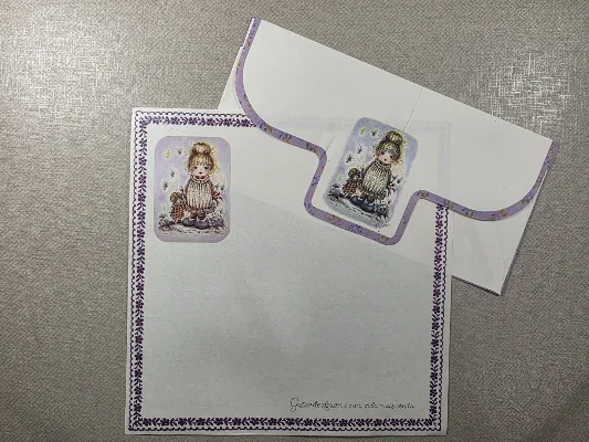 Papel de carta - Coleção GISELE - 10