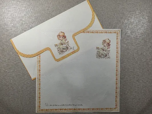 Papel de carta - Coleção GISELE - 12