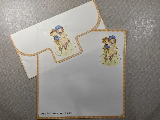 Papel de carta - Coleção GISELE - 13
